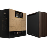 ASUS PROART PA602 MADERA DE NOGAL METAL PWM MODERNO NEGRO, Cajas de torre marrón/Madera