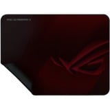 ASUS ROG Scabbard II Alfombrilla de ratón para juegos Rojo, Almohadilla de ratón para juegos negro/Rojo oscuro, Rojo, Imagen, Tela, Caucho, Base antiderrapante, Alfombrilla de ratón para juegos
