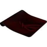 ASUS ROG Scabbard II Alfombrilla de ratón para juegos Rojo, Almohadilla de ratón para juegos negro/Rojo oscuro, Rojo, Imagen, Tela, Caucho, Base antiderrapante, Alfombrilla de ratón para juegos