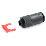 Alphacool Acoplamiento rápido ES G1/4 AG PushIn hembra, Conexión negro