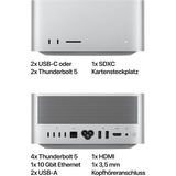 Apple Mac Studio M3 Ultra 2025 CTO, Sistema MAC plateado