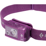 Black Diamond Linterna frontal Cosmo, Luz de LED lila