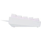 Corsair CH-9194114-DE - Tastatur teclado USB Alemán Blanco, Teclado para gaming blanco, 60%, USB, Interruptor mecánico, LED RGB, Blanco
