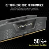 Corsair CMK32GX5M2D6000Z38, Memoria RAM negro