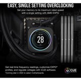 Corsair CMK32GX5M2D6000Z38, Memoria RAM negro