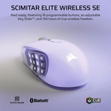 Corsair SCIMITAR Elite Wireless SE, Ratones para gaming blanco