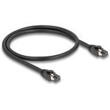 DeLOCK Cable de red RJ-45 Cat.8.1 S/FTP, hasta 40 Gbps negro