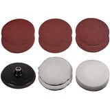 EINHELL Juego de discos para plato / pulido / lijado, 150mm, Hoja de lija 