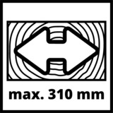 EINHELL TC-SM 2531/2 U, Sierras de corte a inglete y a bisel rojo/Negro