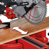 EINHELL TC-SM 2531/2 U, Sierras de corte a inglete y a bisel rojo/Negro