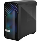 Fractal Design Torrent Compact Torre Negro, Cajas de torre negro, Torre, PC, Negro, ATX, EATX, micro ATX, Mini-ITX, SSI CEB, Vidrio templado, Juego