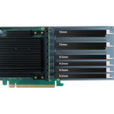 HighPoint Rocket 1749E PCIe Gen 4x16 to 8-E1.S x4 NVMe Switch, Tarjeta de interfaz 