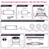 INNR Extensión Spot Light, Luz de LED 