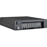 Icy Dock flexiDOCK MB021VP-B, Chasis intercambiable negro