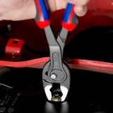 KNIPEX Pinza de agarre frontal TwinGrip rojo/Azul