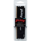 Kingston FURY FURY Beast 16GB 5600MT/s DDR5 CL40 DIMM Black, Memoria RAM negro, 16 GB, 1 x 16 GB, DDR5, 288-pin DIMM, Negro