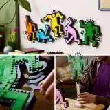 LEGO ART Keith Haring: Figuras Danzantes, Juegos de construcción Juego de construcción, 18 año(s), Plástico, 1773 pieza(s), 2,45 kg