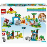 LEGO DUPLO Familias de la Fauna Salvaje “3 en 1”, Juegos de construcción Juego de construcción, 2 año(s), Plástico, 92 pieza(s), 1,71 kg