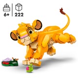 LEGO El Rey León: Simba Cachorro, Juegos de construcción Juego de construcción, 6 año(s), Plástico, 222 pieza(s), 309 g