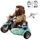 LEGO Viaje en Moto de Hagrid™ y Harry, Juegos de construcción Juego de construcción, 9 año(s), Plástico, 617 pieza(s), 747 g
