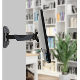 Lindy Soporte de pared fijo para una pantalla, Soporte de monitor negro