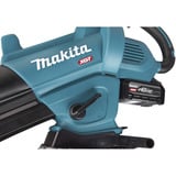 Makita Soplador/Aspirador de hojas a batería UB005GZ, 40 Voltios, Aspirador/soplador azul/Negro