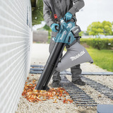 Makita Soplador/Aspirador de hojas a batería UB005GZ, 40 Voltios, Aspirador/soplador azul/Negro