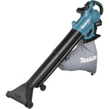 Makita Soplador/Aspirador de hojas a batería UB005GZ, 40 Voltios, Aspirador/soplador azul/Negro