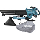 Makita Soplador/Aspirador de hojas a batería UB005GZ, 40 Voltios, Aspirador/soplador azul/Negro