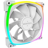 Montech RX120 PWM 120x120x25, Ventilador blanco