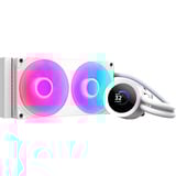 NZXT Kraken Plus RGB 240, Refrigeración por agua blanco