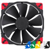 Noctua NF-A20 PWM CH.BK.S sistema de refrigeración para ordenador Carcasa del ordenador Ventilador 20 cm Negro negro, Ventilador, 20 cm, 350 RPM, 800 RPM, 18,9 dB, 146,9 m³/h