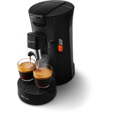 Philips CSA230 Máquina espresso 0,9 L, Cafetera monodosis negro, Máquina espresso, 0,9 L, Granos de café, 1450 W, Negro
