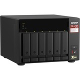 QNAP TS-673A NAS Torre Ryzen Embedded V1500B 8 GB DDR4 0 TB QNAP Turbo System Negro negro/Gris, NAS, Torre, Ryzen Embedded, V1500B, 8 GB, DDR4
