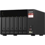 QNAP TS-673A NAS Torre Ryzen Embedded V1500B 8 GB DDR4 0 TB QNAP Turbo System Negro negro/Gris, NAS, Torre, Ryzen Embedded, V1500B, 8 GB, DDR4
