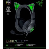 Razer Kraken Kitty V2, Auriculares para gaming negro