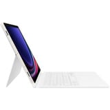 SAMSUNG EF-DX725 QWERTZ Alemán Pogo pin Blanco, Funda para tablet blanco, QWERTZ, Alemán, Touchpad, Samsung, Galaxy Tab S9, Galaxy Tab S9 FE, Blanco