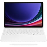 Samsung EF-DX725 QWERTZ Alemán Pogo pin Blanco, Funda para tablet blanco, QWERTZ, Alemán, Touchpad, Samsung, Galaxy Tab S9, Galaxy Tab S9 FE, Blanco