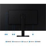 Samsung S70D pantalla para PC 81,3 cm (32") 3840 x 2160 Pixeles 4K Ultra HD LED Negro, Monitor LED negro, 81,3 cm (32"), 3840 x 2160 Pixeles, 4K Ultra HD, LED, 5 ms, Negro