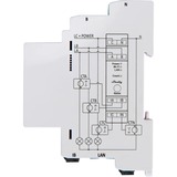Shelly Pro 3EM 400А, Instrumento de medición blanco