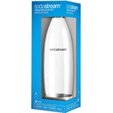 SodaStream 1741190490 consumible y accesorio para carbonatador Botella para bebida carbonatada, Botella de agua transparente/Acero fino, 1000 ml, Metálico, Transparente, Tapón de tornillo, Metal