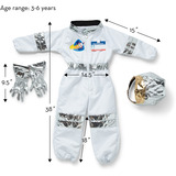 Spin Master Melissa & Doug - Disfraz de astronauta, Juego de rol 