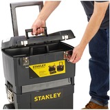 Stanley 1-93-968 Servante Carbone, Noir, 47 x 63 x 30 cm, Carros de herramienta negro/Amarillo, Noir, 47 x 63 x 30 cm