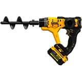Stanley Taladro de tierra a batería (SFMCGA75M1-QW), 18 Voltios, Taladro para tierra negro/Amarillo