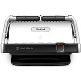 Tefal OptiGrill Elite XL GC760D parrilla eléctrica de contacto, Barbacoa de contacto acero fino cepillado/Negro, Acero inoxidable, Acero inoxidable, 800 cm², 40 x 20 mm, Termoplástico, 6 personas(s)