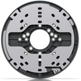 Ubiquiti Placa de montaje UniFi UACC-GB-Plate-W para cajas de distribución, Soporte de pared blanco