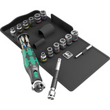 Wera Juego Zyklop Pocket 4, 27 piezas, Conjuntos de bits negro/Verde