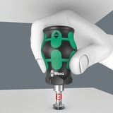 Wera Kraftform Kompakt Stubby Magazin 1 Bit-Satz, Conjuntos de bits negro/Verde