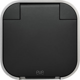 eve Energy Outdoor (Matter), Toma de corriente con interruptor gris
