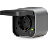 eve Energy Outdoor (Matter), Toma de corriente con interruptor gris